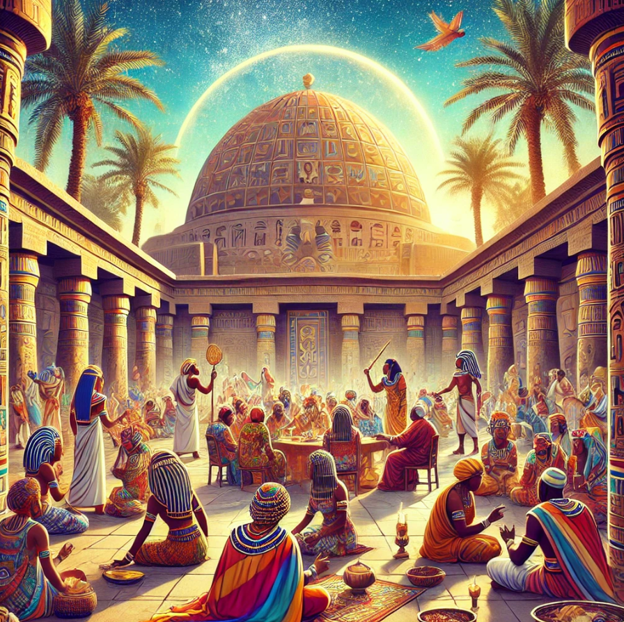 Représentation des divinités égyptiennes dans le Kemetisme